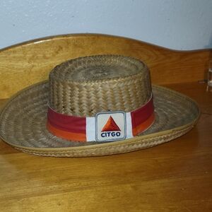 Vintage Citgo Straw Hat